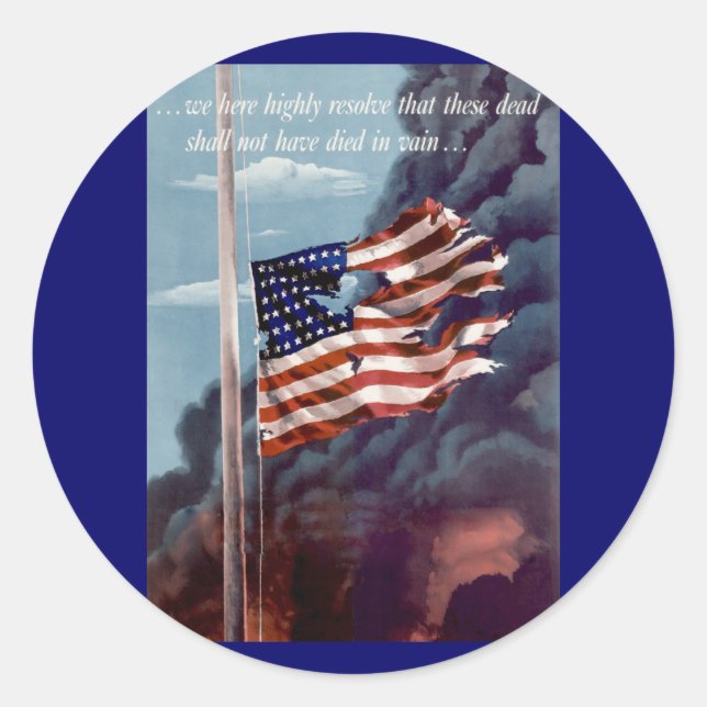 Adesivo Redondo Falência, mas não esquecida (Frente)