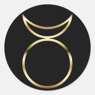 Adesivo Redondo Falln Pagan - Símbolo de Deus Cavalado