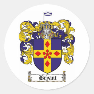 ADESIVO REDONDO FAMÍLIA BRYANT CREST - BRYANT CASACO ARMS