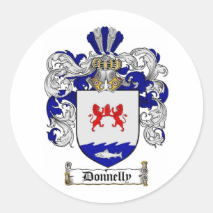 ADESIVO REDONDO FAMÍLIA DONNELLY CREST - CASACO DONNELLY DE ARMAS