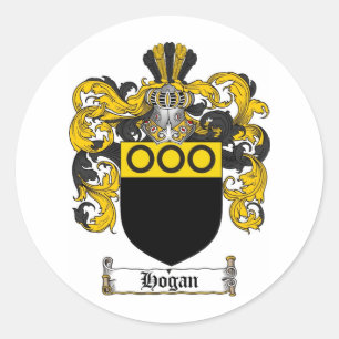 ADESIVO REDONDO FAMÍLIA HOGAN CREST - HOGAN CASACO ARMS