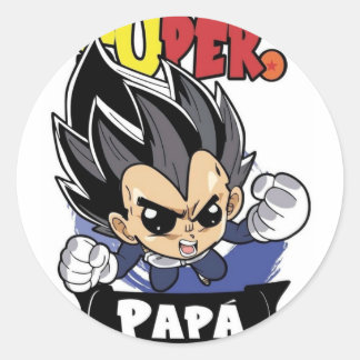 Adesivo Redondo fantacîa del  hêroe de mi infancia