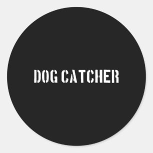 Adesivo Redondo Fantasias de Caçador de Cães para Halloween