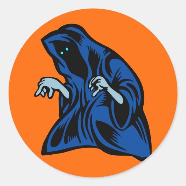 Adesivo Redondo fantasma (Frente)