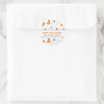 Fantasmas Cartunistas Personalizados Felizes Hallo