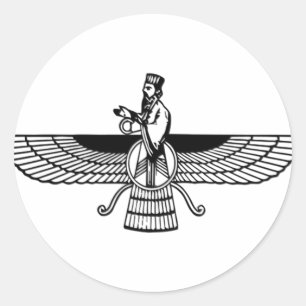 Adesivo Redondo Faravahar