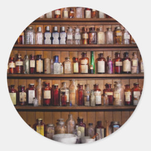 Adesivo Redondo Farmácia - Pharma-palooza