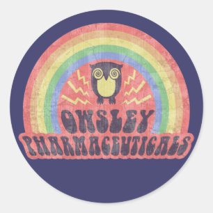 Adesivo Redondo Fármacos de Owsley