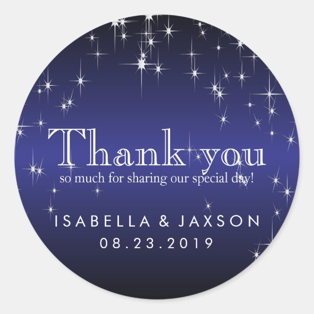 Adesivo Redondo Faróis de Azul Escuro Metálico (Frente)