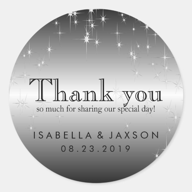 Adesivo Redondo Faróis de prata metálica (Frente)