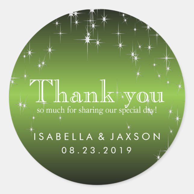 Adesivo Redondo Faróis em Verde limão metálico (Frente)