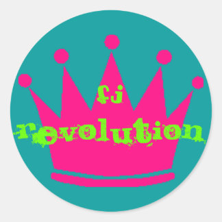 Adesivo Redondo Fashion Junky