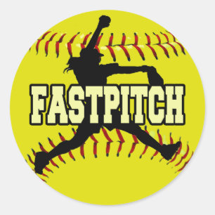 Adesivo Redondo Fastpitch
