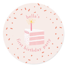 Fatia De Bolo De Aniversário