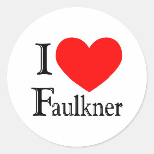 Adesivo Redondo Faulkner