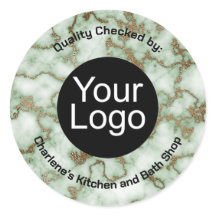 Faux Green Dourado Marble