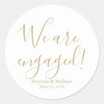 favor de anúncio de script personalizado ouro noiv