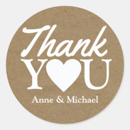 Adesivo Redondo favor de casamento do amor e obrigados