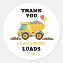 Favor de Festa de aniversário de Construção