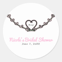 Favor de festa de chá de panela rústico com coraçã