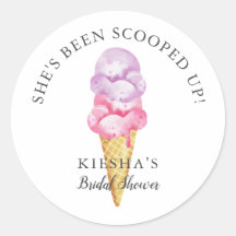 Favor de Noiva Sorvete Servido