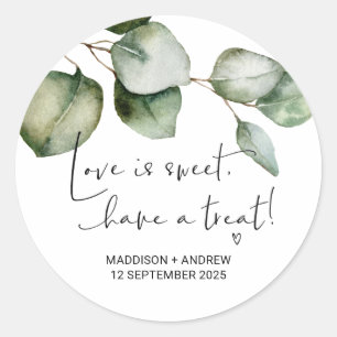 Adesivo Redondo Favor de Noivado Agradecimento do Noivo e Noiva Fa