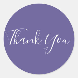 Adesivo Redondo Favor do Glam Chic 2018 - Púrpura Ultra Violeta