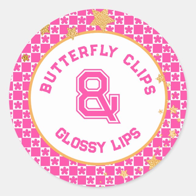 Adesivo Redondo Favor do Partido Devorador dos 90 (Frente)