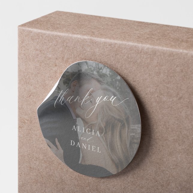 Adesivo Redondo Favor moderno de (Criador carregado)