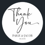 Adesivo Redondo Fazemos Casamento Moderno Mínimo Clássico<br><div class="desc">Estes são os "Nós fazemos" Clássicos,  Modernos e Minimalistas Simples Favoritos à Festa de casamento!</div>