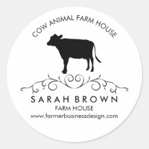 Fazenda Vaca Silhouette