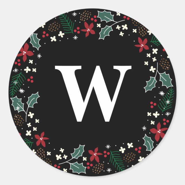 Adesivo Redondo Fazer Espíritos Brilhantes, Vinheta de Férias Pers (Frente)