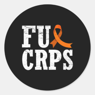 Adesivo Redondo Fck Crps Warrior Supporter Rsd Crps Consciência