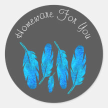 Febre azul com penas azuis e cinzas