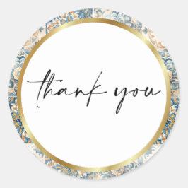 Adesivo Redondo Febre de Azulejo do Mediterrâneo: italiano Positan