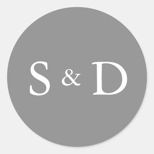 Adesivo Redondo Fecho de Envelope com Título de Amor (Frente)