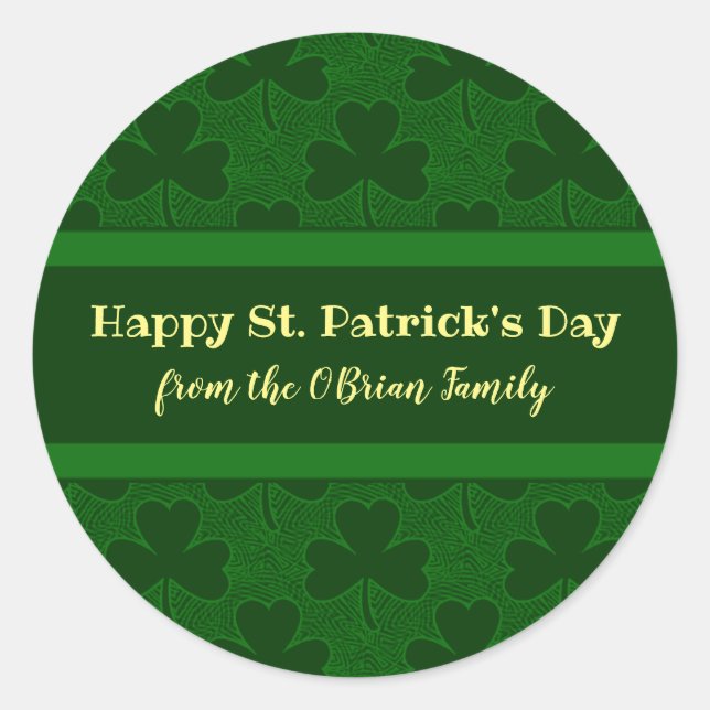 Adesivo Redondo Fecho de impressão digital (Frente)