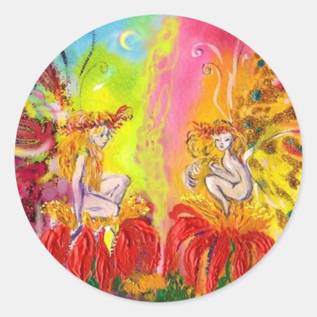 ADESIVO REDONDO FEIRAS DE DAWN (Frente)