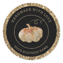 Feita à mão com Pumpkin apaixonado