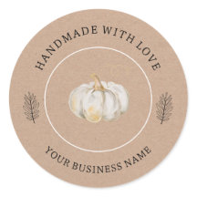 Feito à Mão Com Amor Abóbora