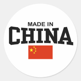 Adesivo Redondo Feito na China
