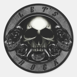 Adesivo Redondo Feito no Inferno