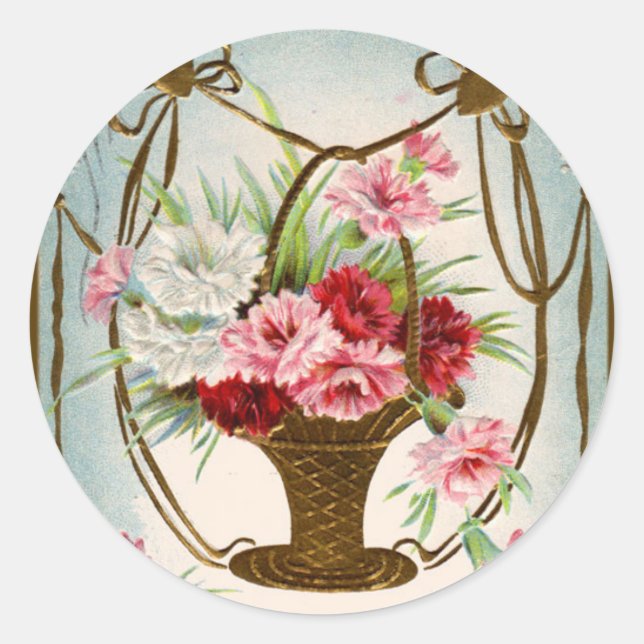 Adesivo Redondo Feliz aniversário (Frente)