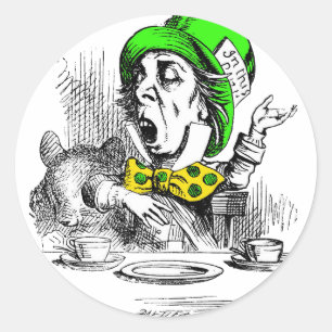 Adesivo Redondo Feliz aniversário