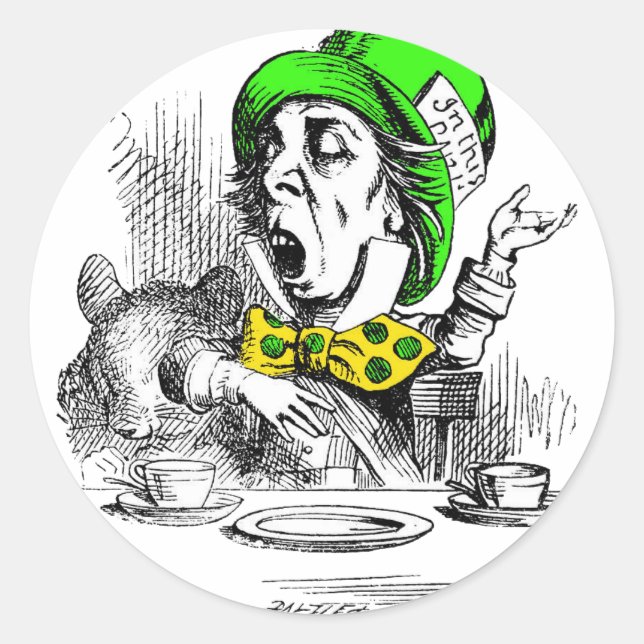 Adesivo Redondo Feliz aniversário (Frente)