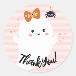 Adesivo Redondo Feliz aniversário do Dia das Bruxas