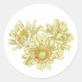 Adesivo Redondo Feliz Com Seu Viciado