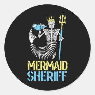 Adesivo Redondo Feliz Conversação Internacional Como um Dia Pirata