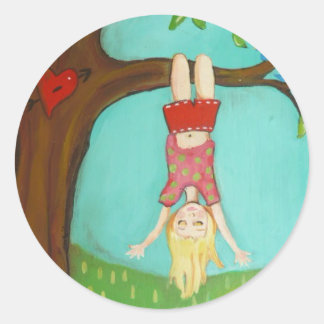 Adesivo Redondo Feliz Dia