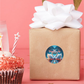 Adesivo Redondo Feliz dia de os namorados